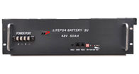 UPS Power 3U 2560wh 48V 50Ah ESS แบตเตอรี่ลิเธียม Lifepo4