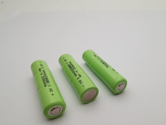 UL 3.6V 200mAh NIMH แบตเตอรี่ชาร์จใหม่ 1/3BBB แพ็คแบตเตอรี่ nimh ที่กําหนดเอง พร้อมใช้งาน