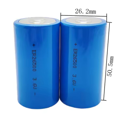 er26500 3.6v 8500mah 9ah lisocl2 แบตเตอรี่ Er26500 แบตเตอรี่ลิตียมขนาด C 3.6V 9000mah แบตเตอรี่ลิตียมหลัก