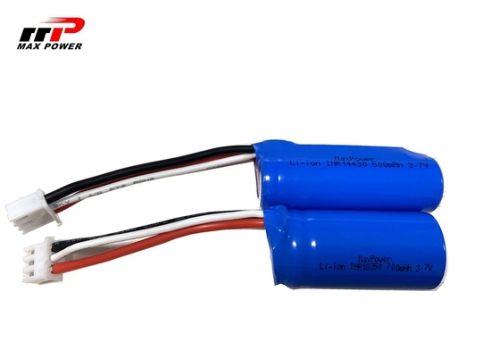 18350 3.7v 700mAh 10C แบตเตอรี่ลิตยูมไอออนแบบชาร์จได้สูง ด้วย UL KC CB PSE