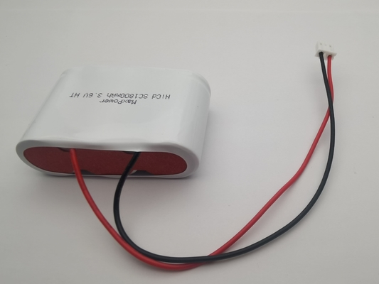 Maxpower NiCd 3.6V SC1800mAh แบตเตอรี่ชาร์จใหม่ แสงฉุกเฉิน แบตเตอรี่ NICD