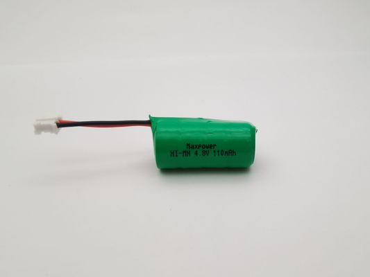 ชุดแบตเตอรี่กระดุม Ni-MH 4.8V 110mAh แบบชาร์จไฟได้ แบตเตอรี่กระดุม NiMH 4.8V 110mAh