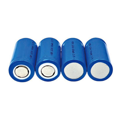 16340 3.7V 800mah 950mAh 1000mAh แบตเตอรี่ไอออนลิตியம் CR123A แฟนไฟฟัน แบตเตอรี่ไอออนลิตিয়ামทรงกระบอก
