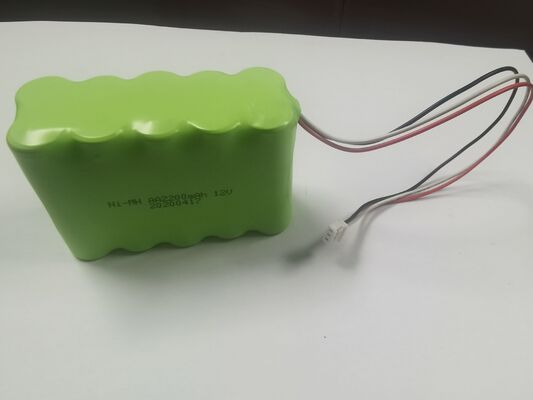 แบตเตอรี่ NiMh 12V 2Ah แบตเตอรี่ 12V 2200mAh พลังงานฉุกเฉิน