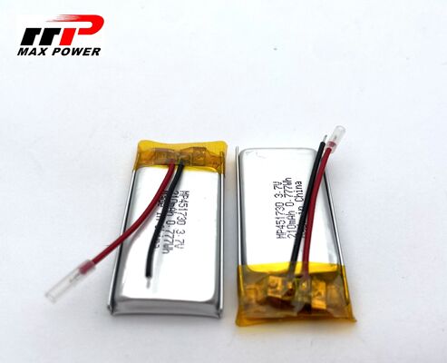 451730HP 210mAh 3.7V LiPolymer Battery pack for voice recorder
