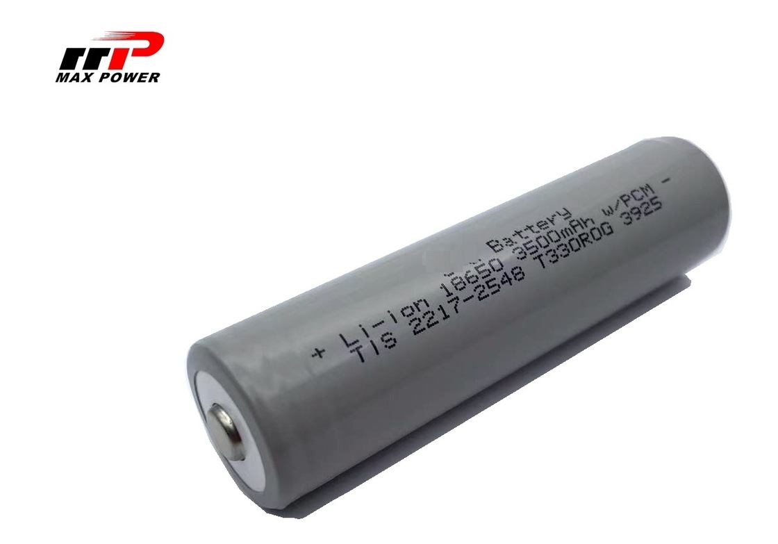 3500mAh 3.7V 18650 แบตเตอรี่ไอออนลิเดียม BIS IEC2133 CB สําหรับ GPS