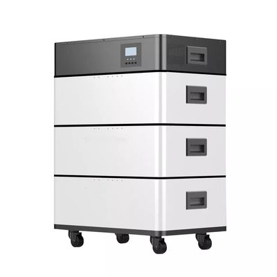 อิฐแบตเตอรี่เก็บพลังงานแสงอาทิตย์แบบกองซ้อนมือถือ Lifepo4 Battery Solar System