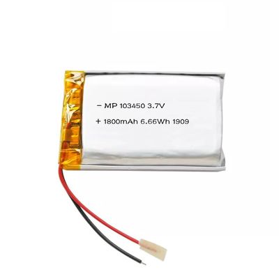 103450 1800mAh 3.7V High Power Lipo Battery Pack แบตเตอรี่ลิเธียมโพลิเมอร์ Cell
