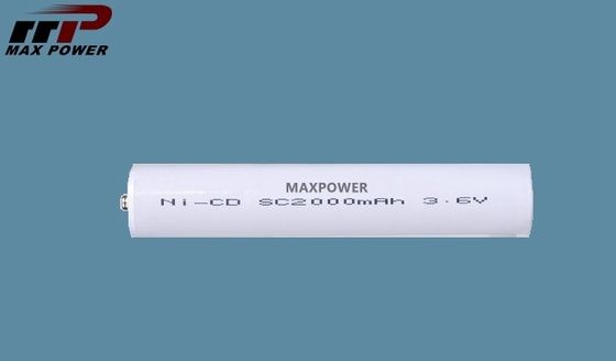 แบตเตอรี่ไฟฉายแบบชาร์จไฟ 3.6 โวลต์, แบตเตอรี่ NiCd SC2000mAh