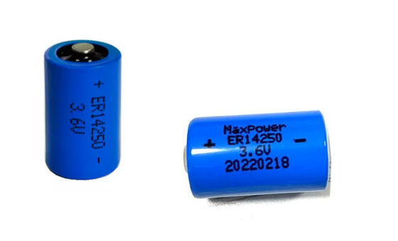 แบตเตอรี่ลิเธียมไทโอนิลคลอไรด์ AA 1/2 ก้อน 3.6v Er14250 1200mAh