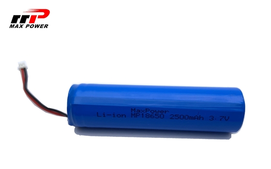 2500mAh 18650 3.7V แบตเตอรี่ลิตিয়ামไอออน