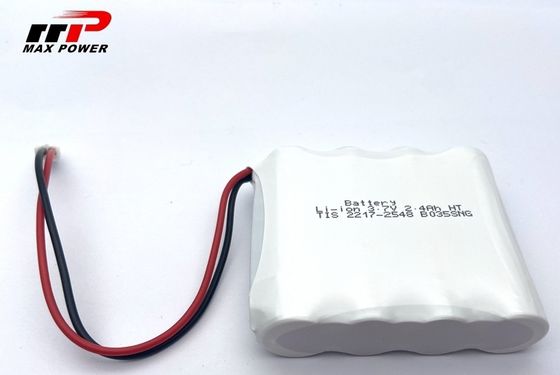 3.7V 2400mAh 14500 แบตเตอรี่ไอออนลิเดียม สําหรับ GPS อุณหภูมิ -40 °C-80 °C
