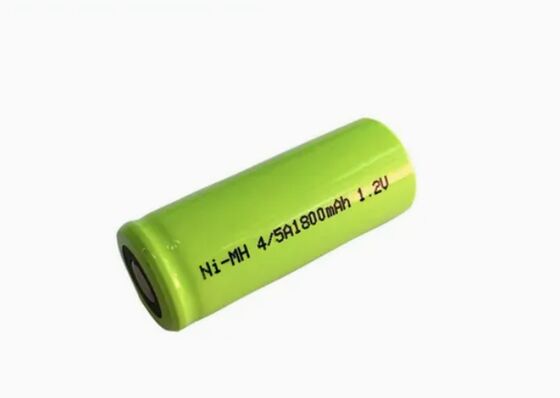 แบตเตอรี่ NiMH แบบชาร์จไฟได้ 17340 ความจุ 1800mAh อัตราการคายประจุสูง 10C และอายุการใช้งาน 500+ รอบ