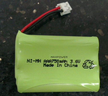 พร้อมใช้ AAA750 Nimh Battery Packs 3.6V สำหรับ Baby Monitor
