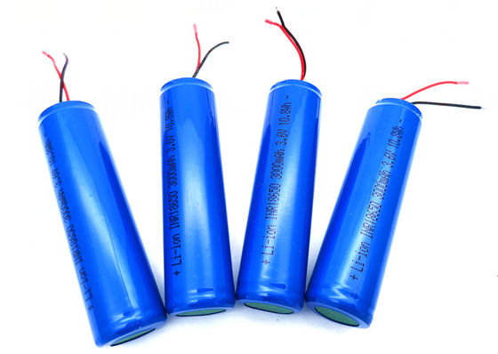 ชุดแบตเตอรี่ Li ไอออนแบบชาร์จได้ INR18650 3.7V 3000mAh พร้อม UL KC CB PSE