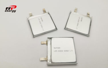 ชุดแบตเตอรี่ลิเธียมโพลิเมอร์ 3.7V 300mAh IEC CB BIS KC MSDS UN38.3