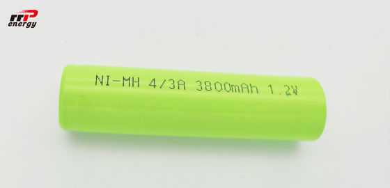 4 / 3A 3800mAh NIMH แบตเตอรี่แบบชาร์จไฟได้ 17670 NIMH 800 รอบรับประกันหนึ่งปี