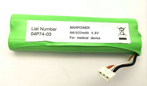 NIMH AA1600mAh แบตเตอรี่ 4.8V