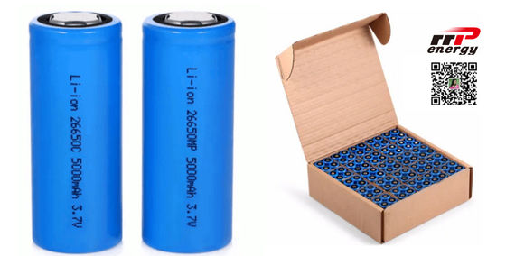 EV Scooter แบตเตอรี่ลิเธียมไอออน 3.7V 26650 5000mAh