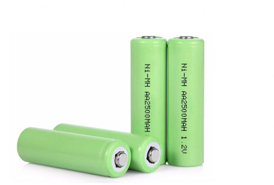 AA2500 2500mAh 1.2V Self Discharge Nimh แบตเตอรี่แบบชาร์จไฟได้