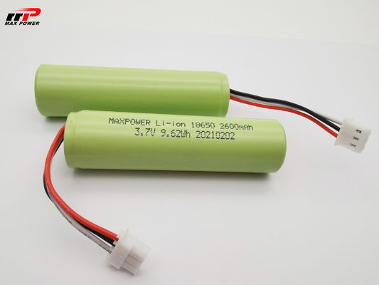 2600mAh 10K NTC ICR18650 ชุดแบตเตอรี่ลิเธียม 3400mAh